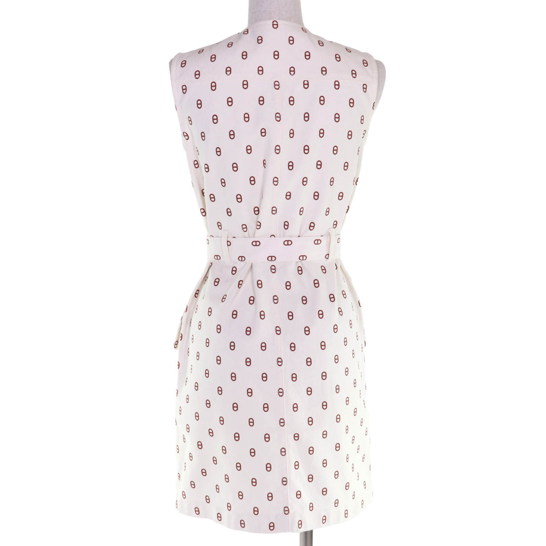 Excellent HERMES one piece white cotton Women 34 4E0552D3