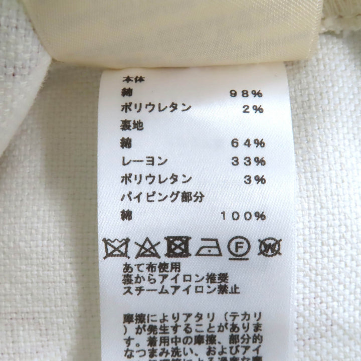 Excellent HERMES one piece white cotton Women 34 4E0552D3
