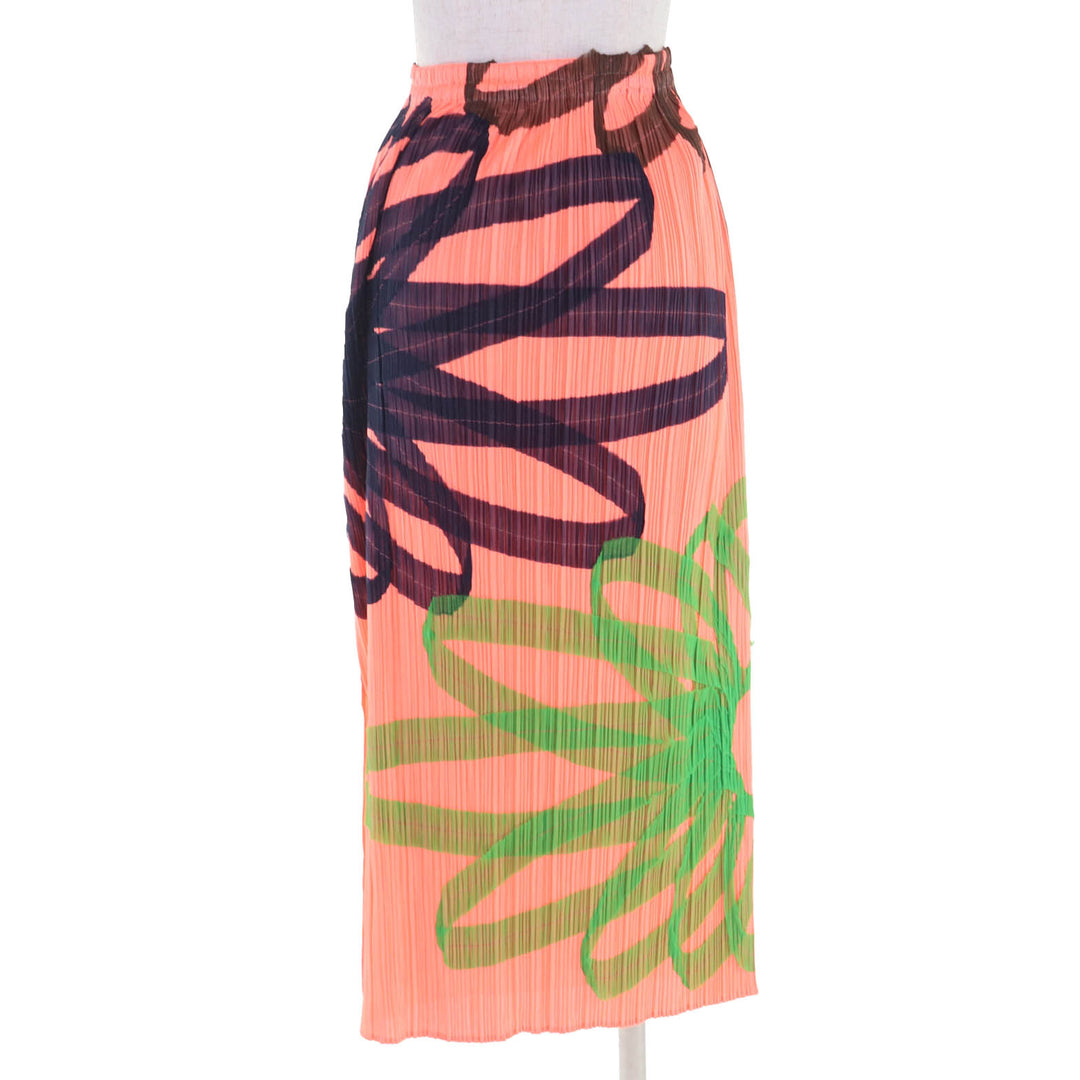 Excellent PLEATS PLEASE Pleated skirt Multi polyester Women 2 PP12-JG531