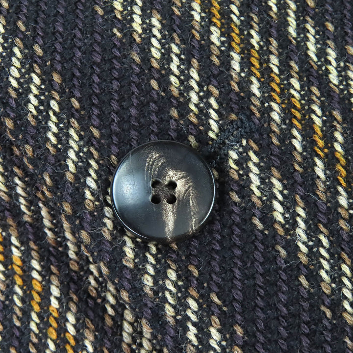 Excellent LARDINI tailored jacket MOWEAR Striped Single-Breasted 46 JU903AQ43