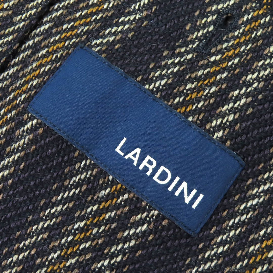 Excellent LARDINI tailored jacket MOWEAR Striped Single-Breasted 46 JU903AQ43