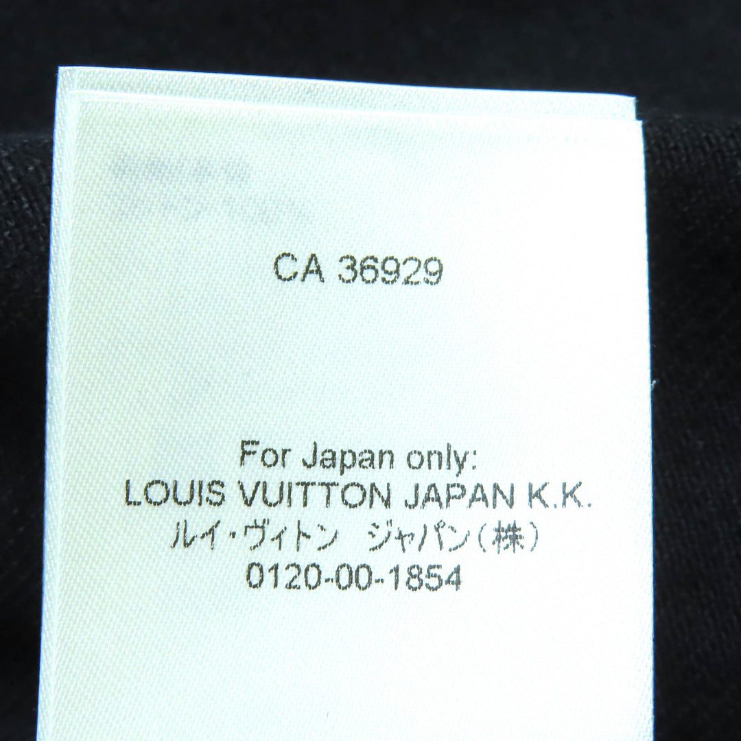 Great LOUIS VUITTON Denim work jacket with embroidered logo XXL