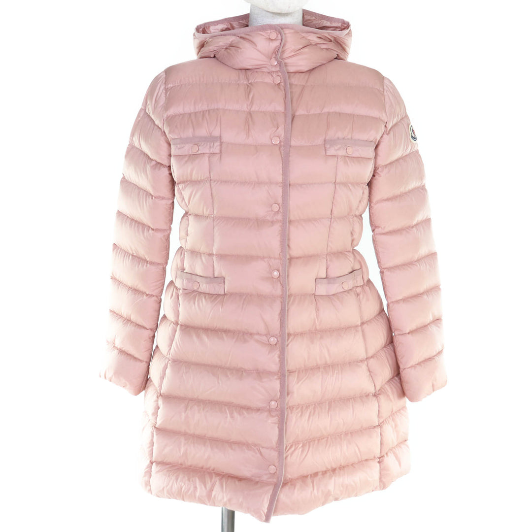 Pristine MONCLER down coat HIRMA pink Nylon Kids I29541C00014