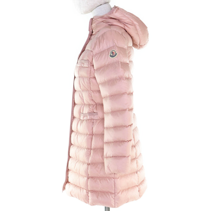 Pristine MONCLER down coat HIRMA pink Nylon Kids I29541C00014