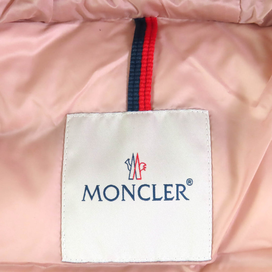 Pristine MONCLER down coat HIRMA pink Nylon Kids I29541C00014