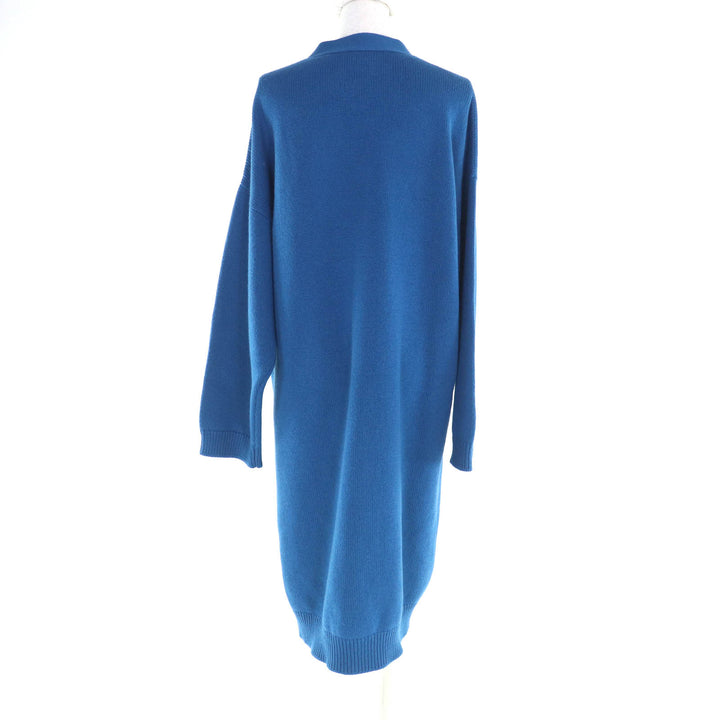 Great HERMES cardigan blue cashmere Women 38 2E2104D1