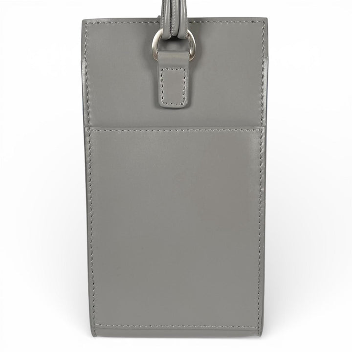 Great JIL SANDER iPhone case TANGLE Phone case gray leather Women