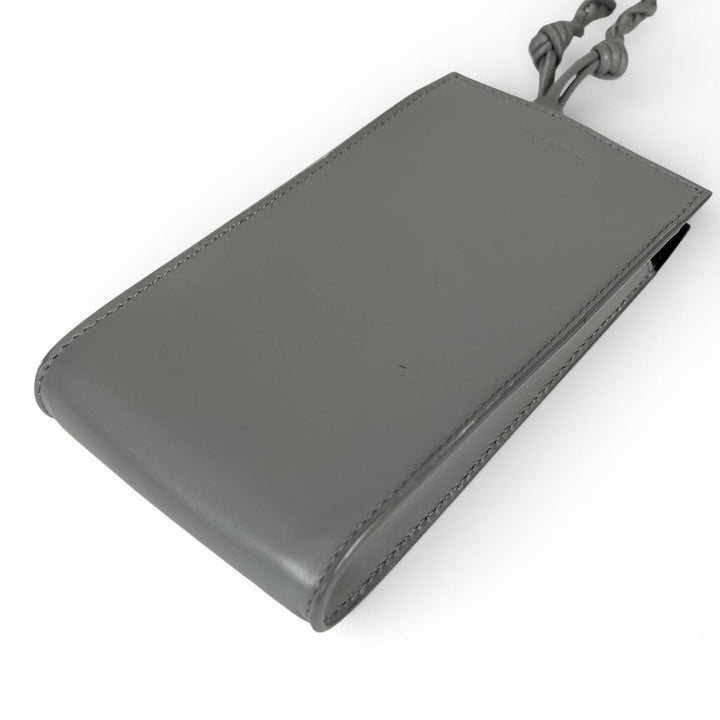 Great JIL SANDER iPhone case TANGLE Phone case gray leather Women