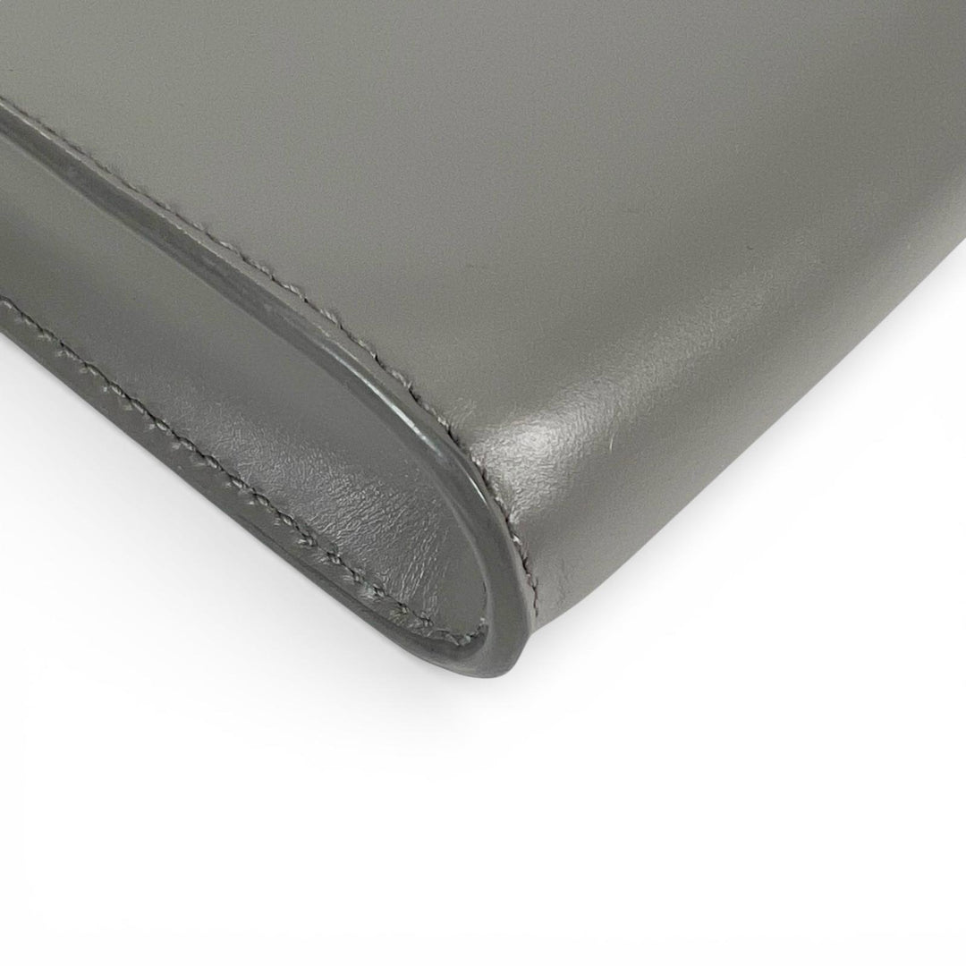 Great JIL SANDER iPhone case TANGLE Phone case gray leather Women