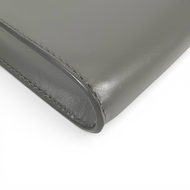 Great JIL SANDER iPhone case TANGLE Phone case gray leather Women