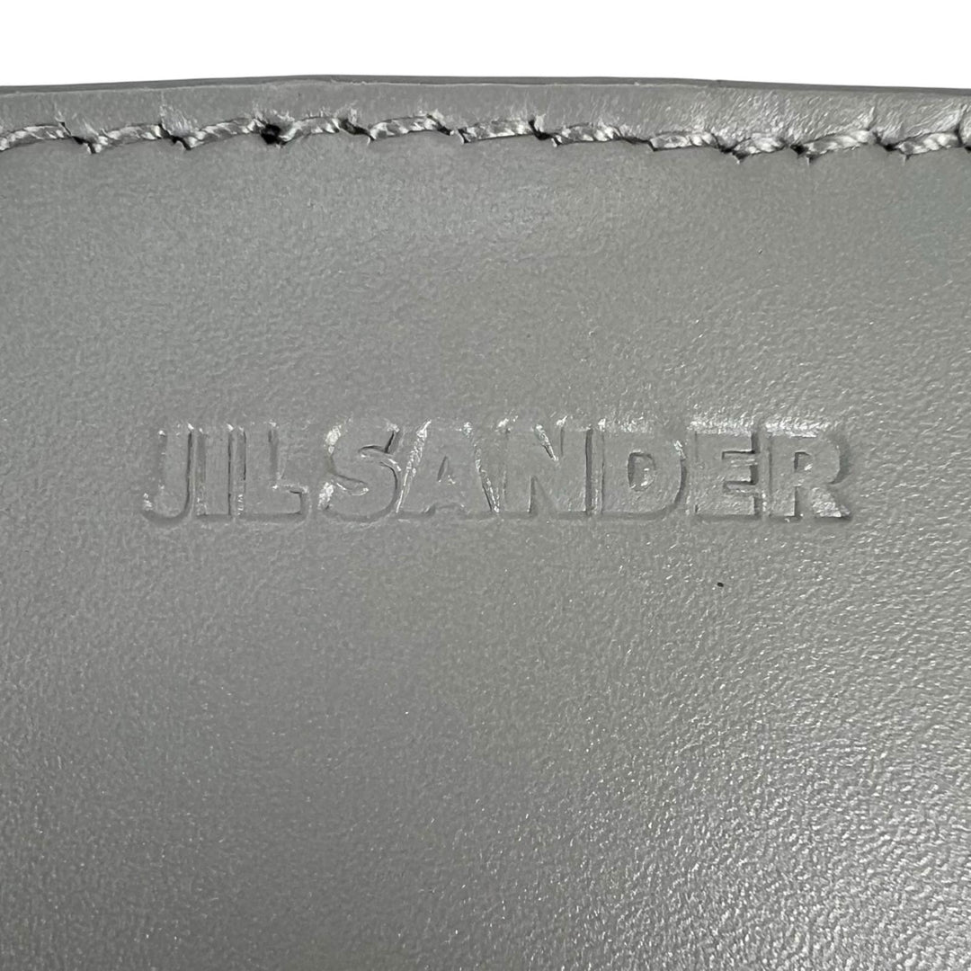 Great JIL SANDER iPhone case TANGLE Phone case gray leather Women
