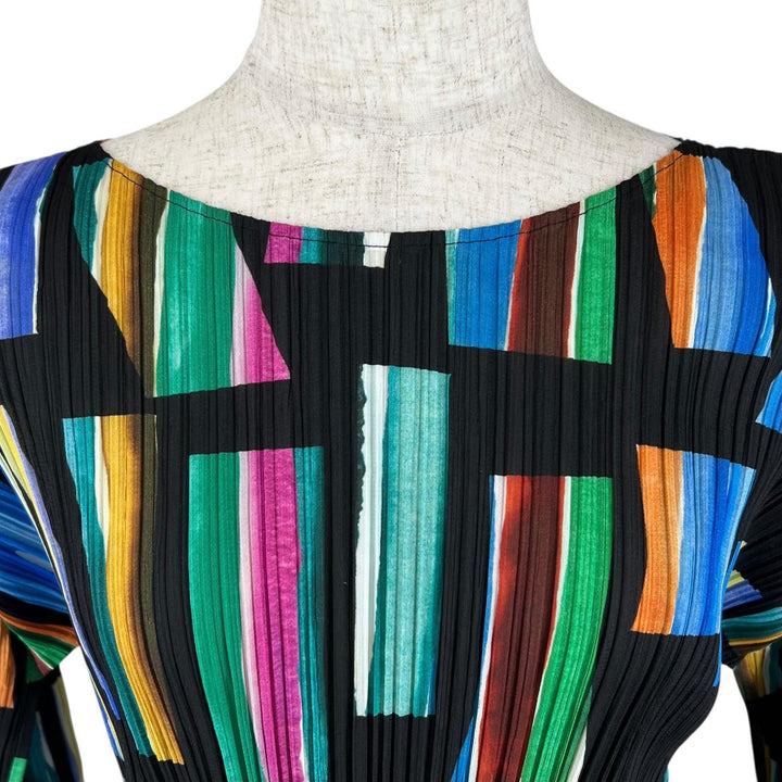 Excellent PLEATS PLEASE one piece multicolor polyester Women 3 PP01-JT772