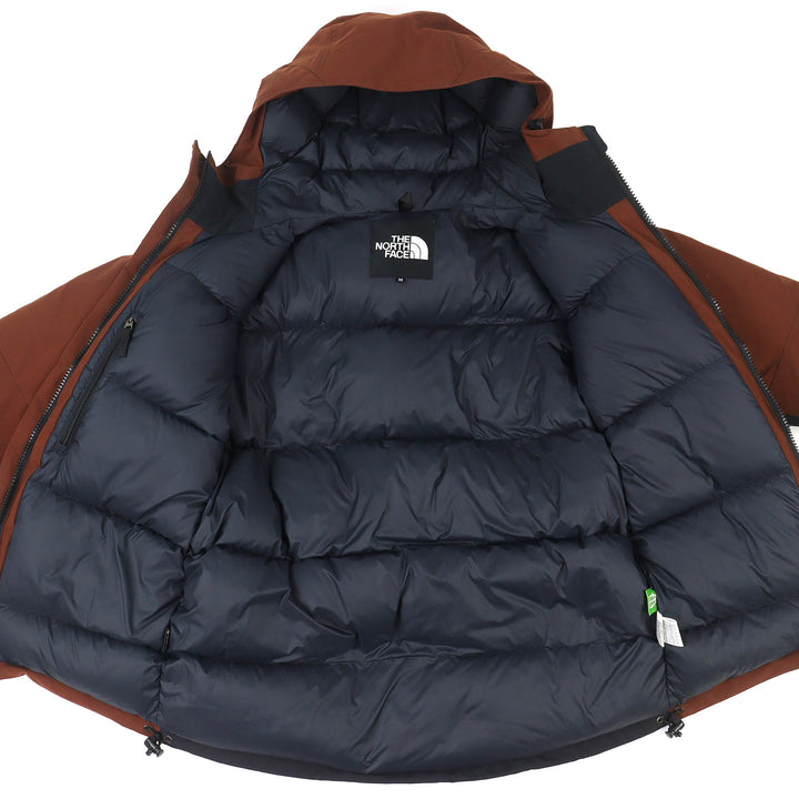 Great THE NORTH FACE Mountain Down Jacket GORE-TEX Brown M ND92237