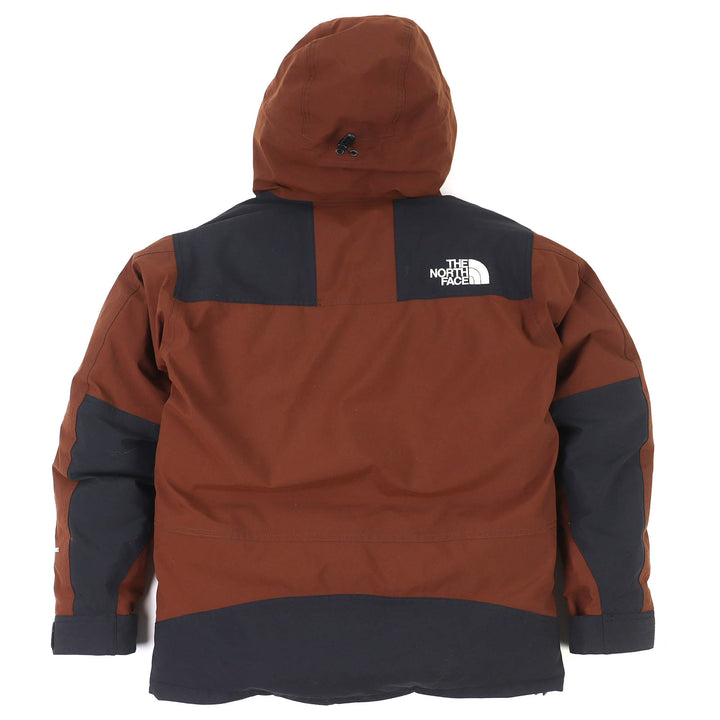Great THE NORTH FACE Mountain Down Jacket GORE-TEX Brown M ND92237