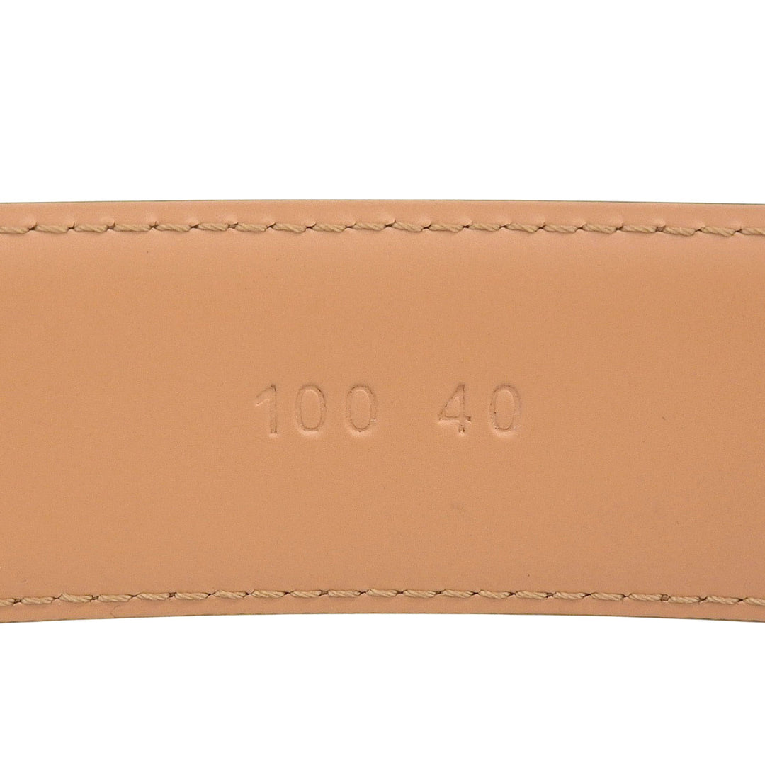 Great BERLUTI belt Brown leather mens