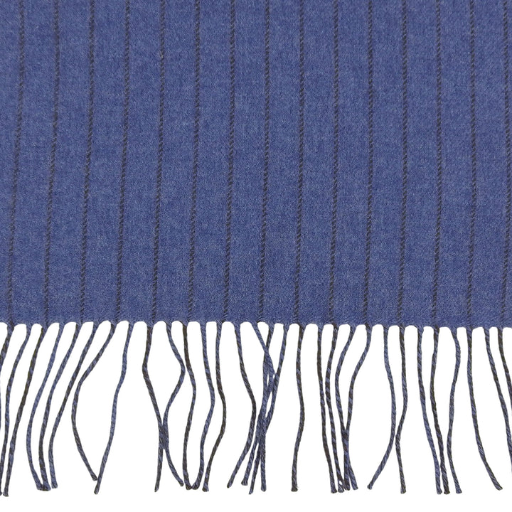 Excellent Dunhill Scarf blue cashmere mens