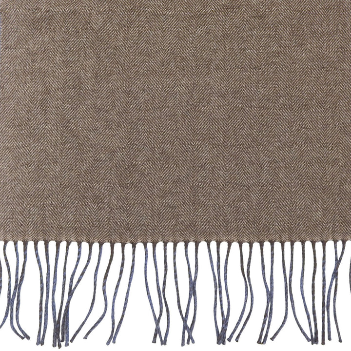 Excellent Dunhill Scarf blue cashmere mens