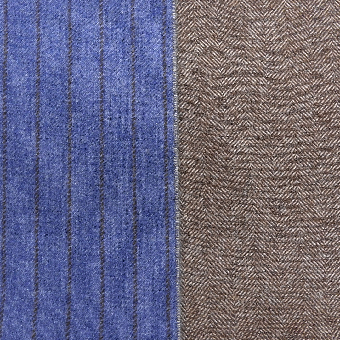 Excellent Dunhill Scarf blue cashmere mens