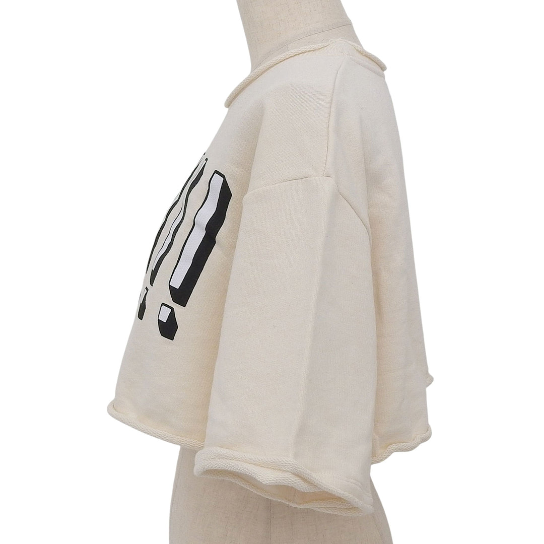 Excellent GUCCI Short sleeve shirt Ivory cotton Women S 740047