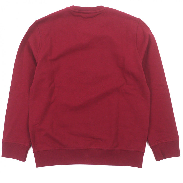 Pristine HERMES sweat Odyssee Crew neck pullover Red cotton mens XS