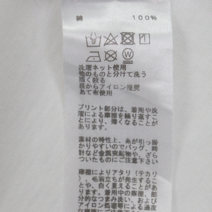 Great HERMES Short sleeve T-shirt Hello Mr. Farrier white cotton mens M