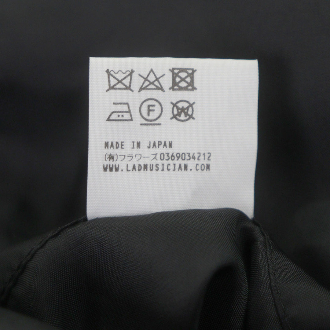 Excellent LAD MUSICIAN two-piece set black wool mens 42