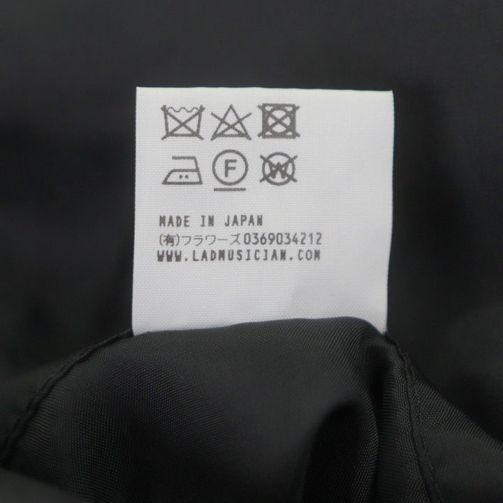 Excellent LAD MUSICIAN two-piece set black wool mens 42