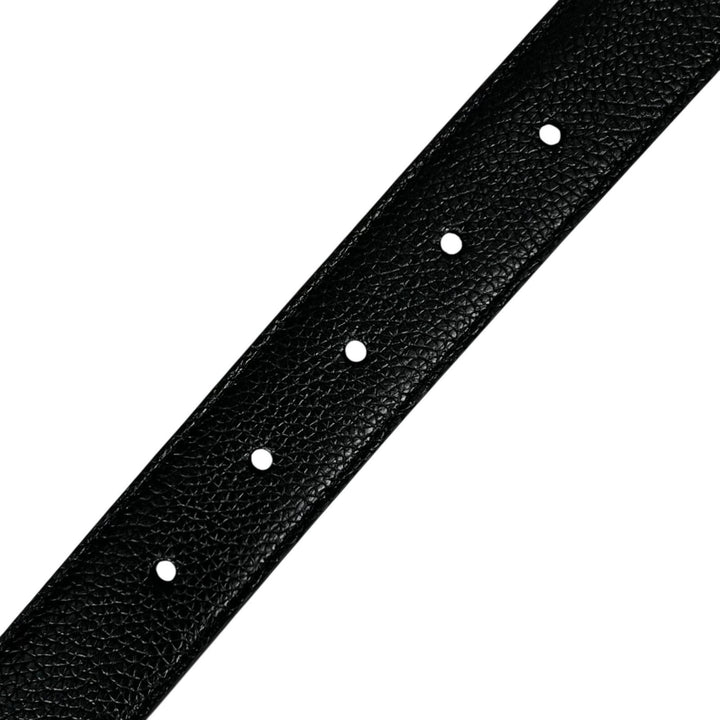Pristine EMPORIO ARMANI belt reversible black leather mens
