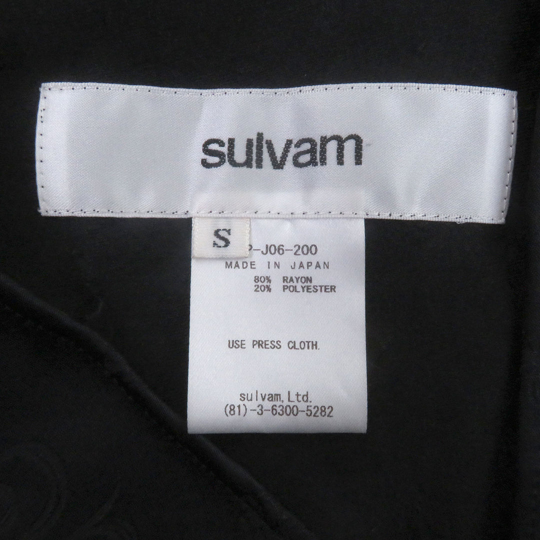 Excellent sulvam tailored jacket Stitch 2 button jacket All-over stitch design