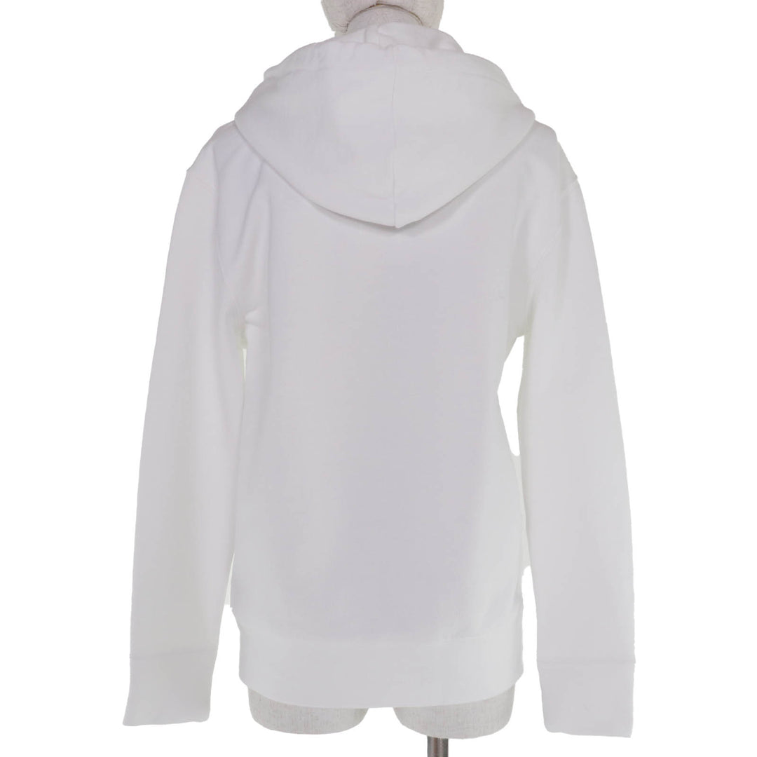 Great VERSACE hoodie Logo design long sleeve white cotton Women 36 1002804