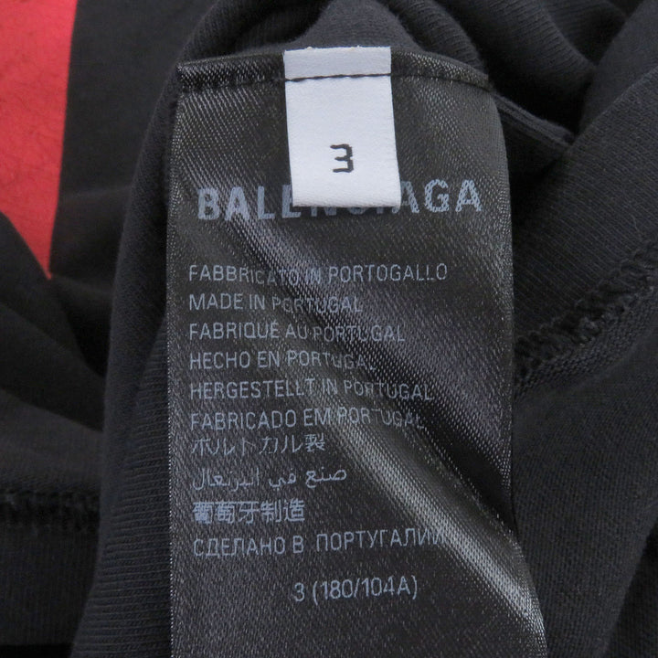 Pristine BALENCIAGA Short sleeve T-shirt INSIDE-OUT T-SHIRT BFRND Distressed