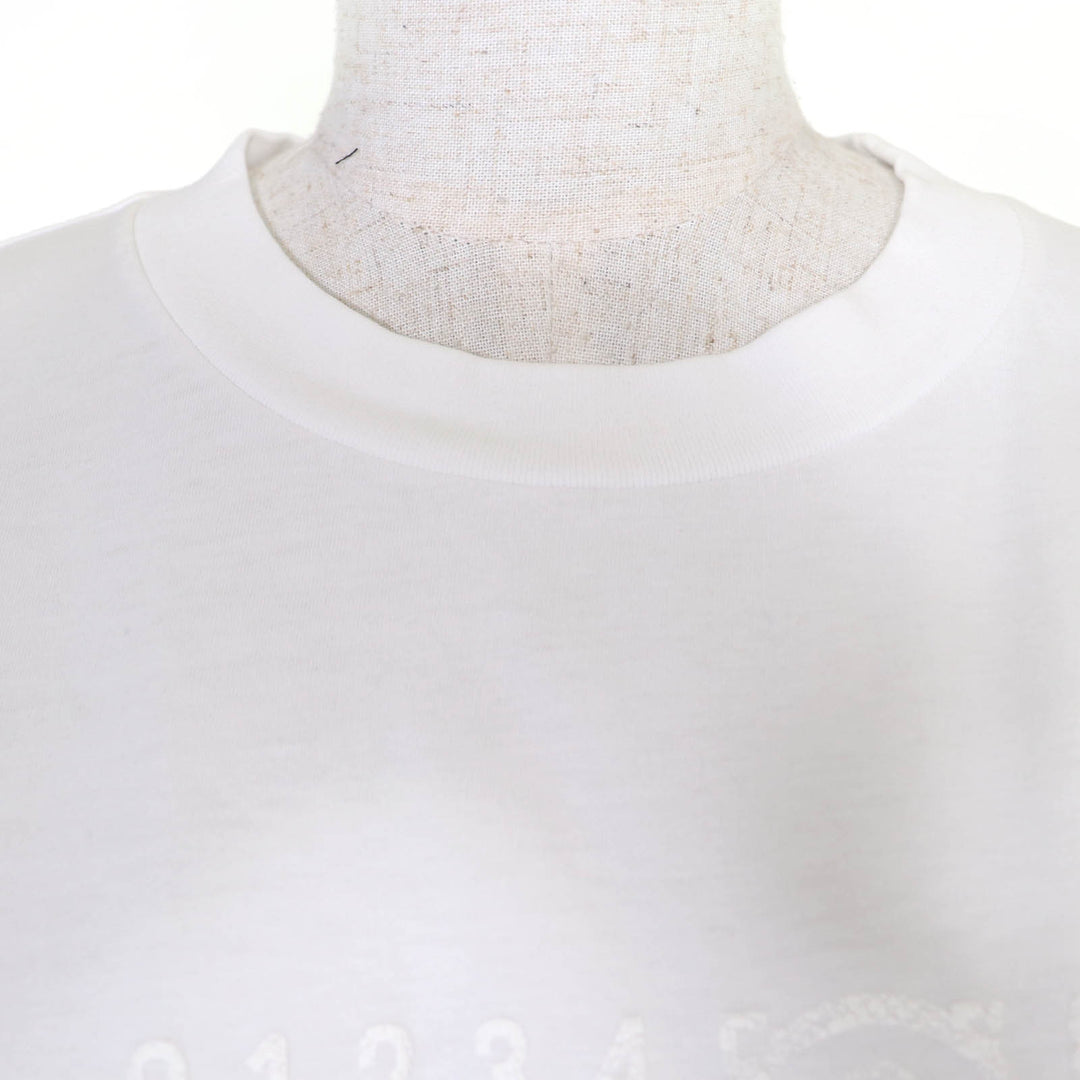 Excellent MM6 Maison Margiela Short sleeve T-shirt Oversize white XS S62GD0202