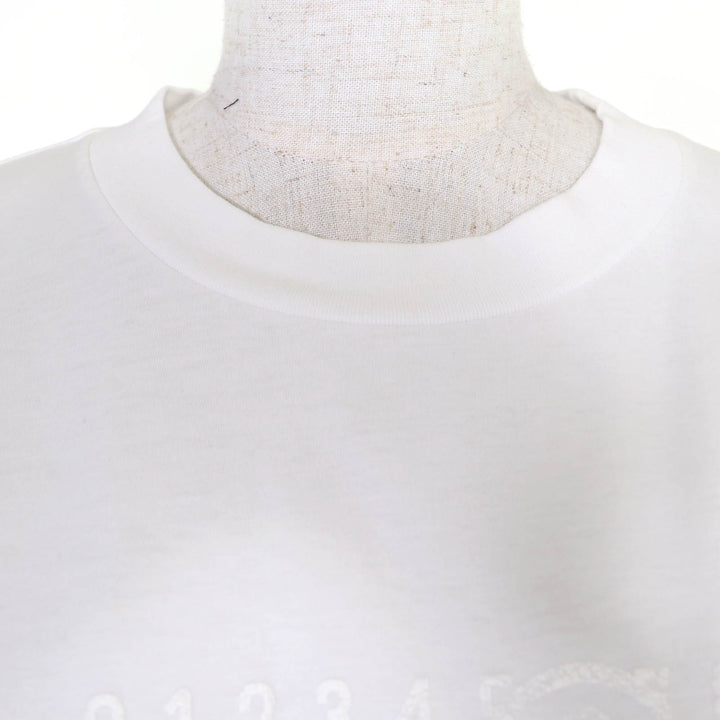 Excellent MM6 Maison Margiela Short sleeve T-shirt Oversize white XS S62GD0202