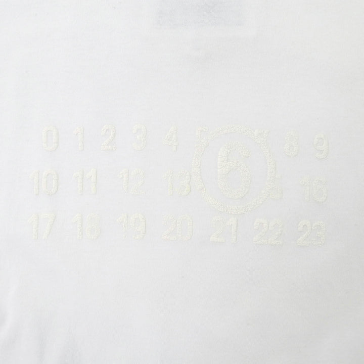 Excellent MM6 Maison Margiela Short sleeve T-shirt Oversize white XS S62GD0202