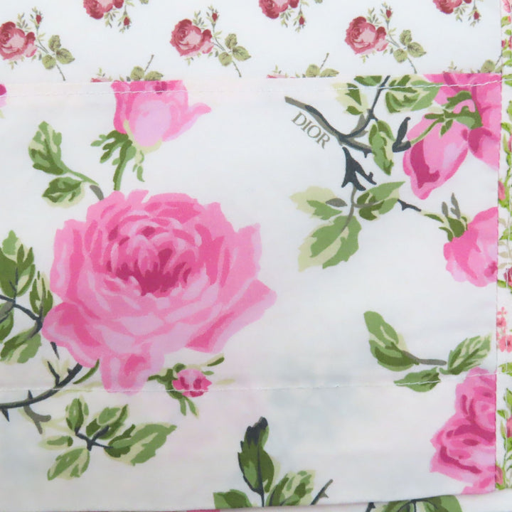 Excellent DIOR Shorts Floral rose print shorts pink cotton mens 48 293C170B5680