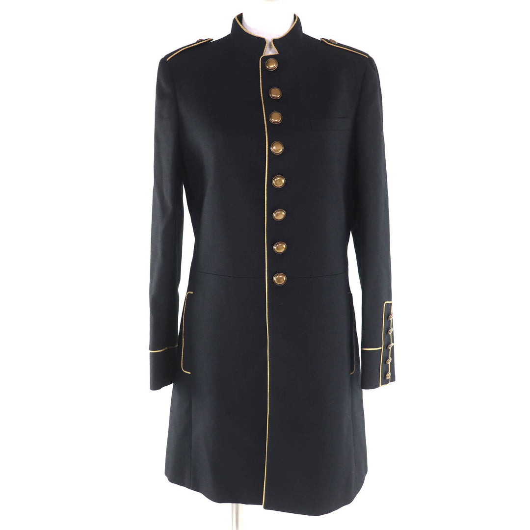 Excellent SAINT LAURENT PARIS coat Eddie's Napoleon wool coat wool 38 413428