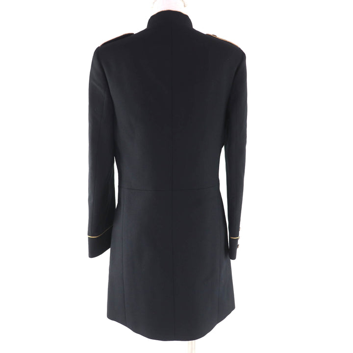 Excellent SAINT LAURENT PARIS coat Eddie's Napoleon wool coat wool 38 413428