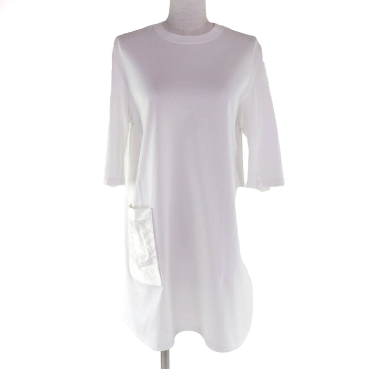 Excellent HERMES one piece white cotton Women 34