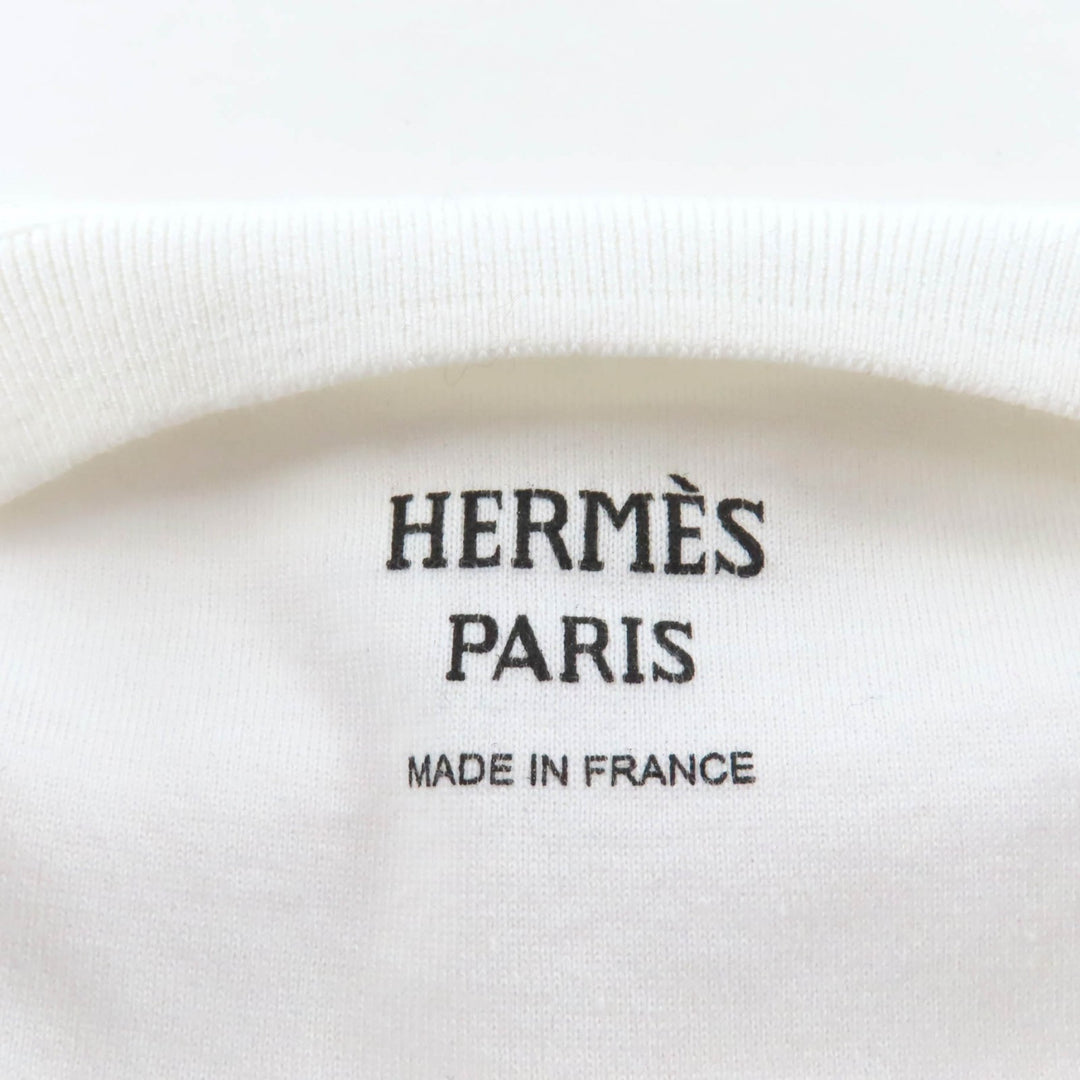 Excellent HERMES one piece white cotton Women 34