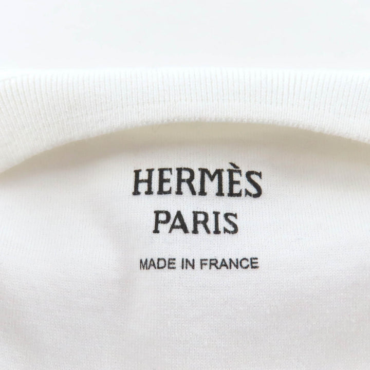 Excellent HERMES one piece white cotton Women 34