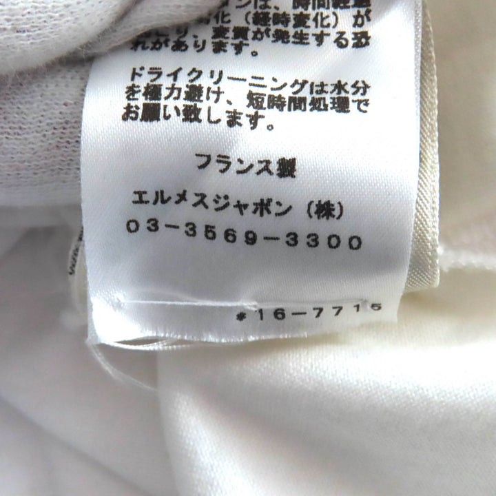 Excellent HERMES one piece white cotton Women 34