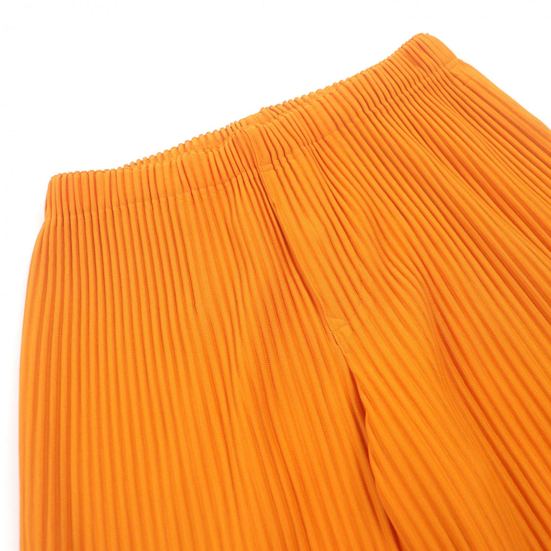 Great HOMME PLISSE ISSEY MIYAKE Pants Pleated Easy Orange 1 HP11JF113