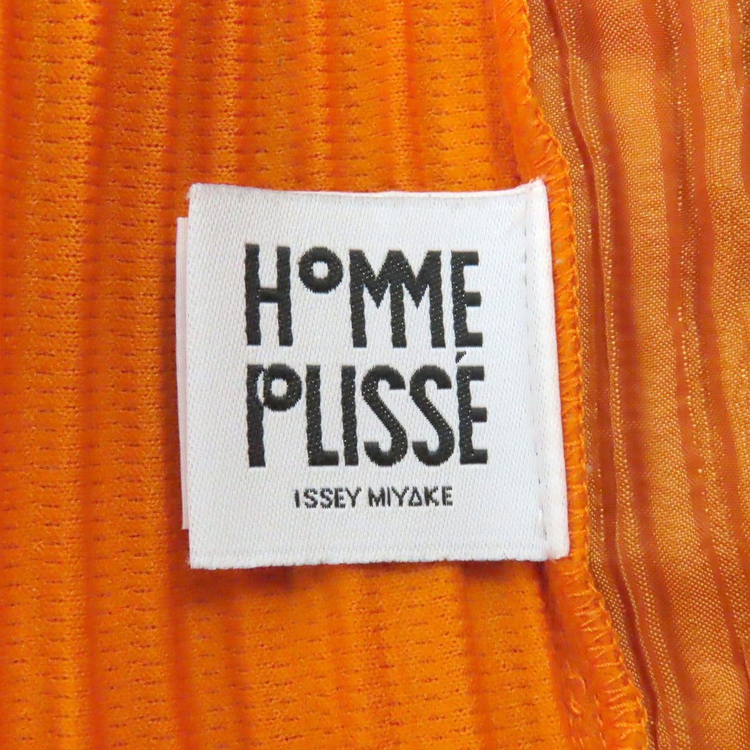 Great HOMME PLISSE ISSEY MIYAKE Pants Pleated Easy Orange 1 HP11JF113
