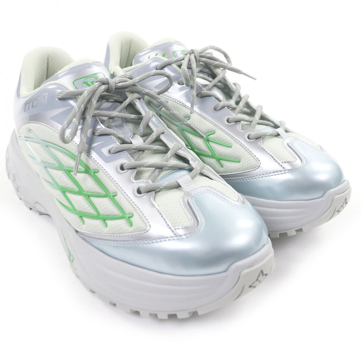 Excellent LOUIS VUITTON Low cut sneakers LV Discovery Line gray