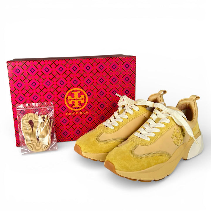 Pristine Tory Burch sneakers GOOD LUCK TRAINER Good Luck Trainer Women 8 89113