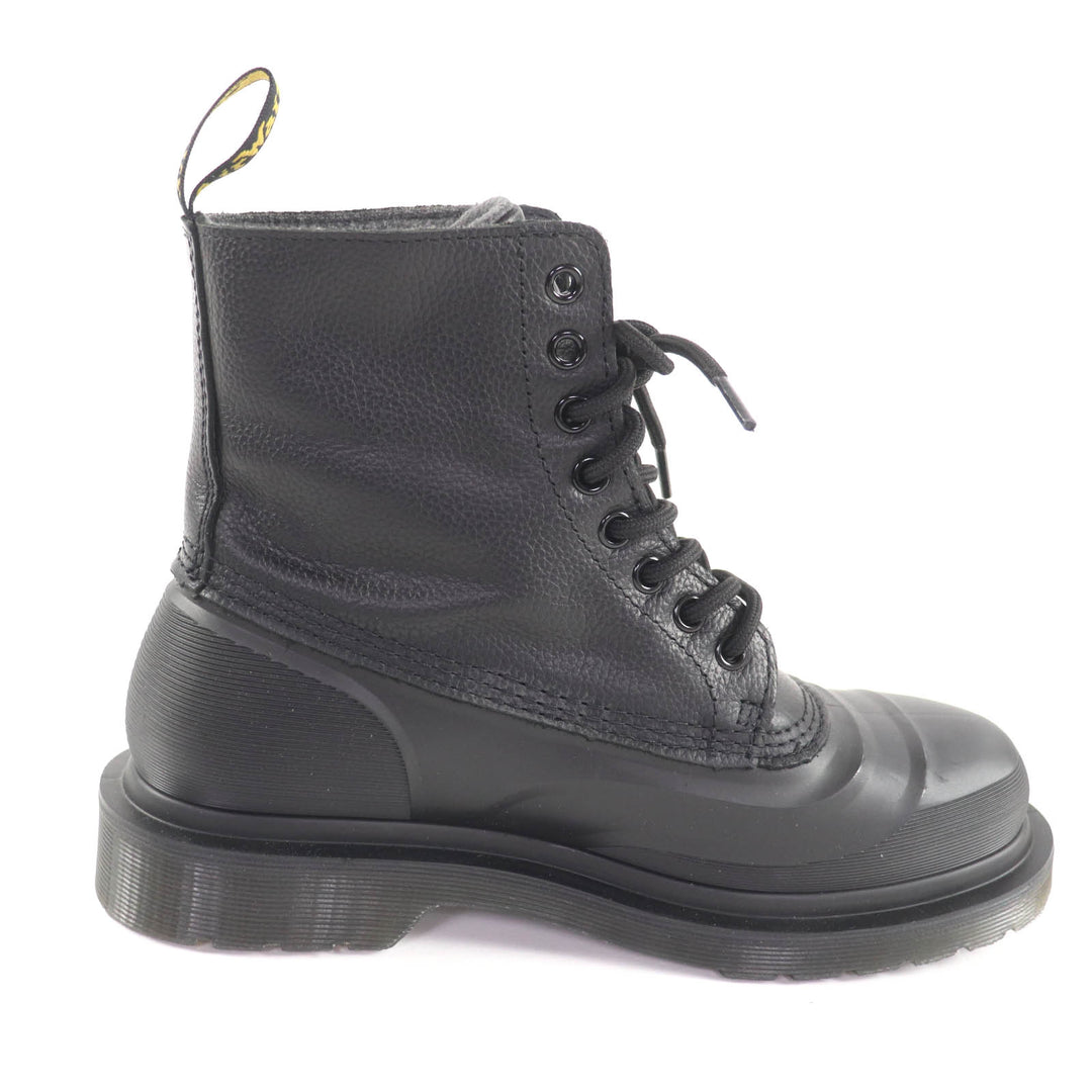 Pristine Dr.Martens short boots Fleece Lined Sub Boots black leather 32119001