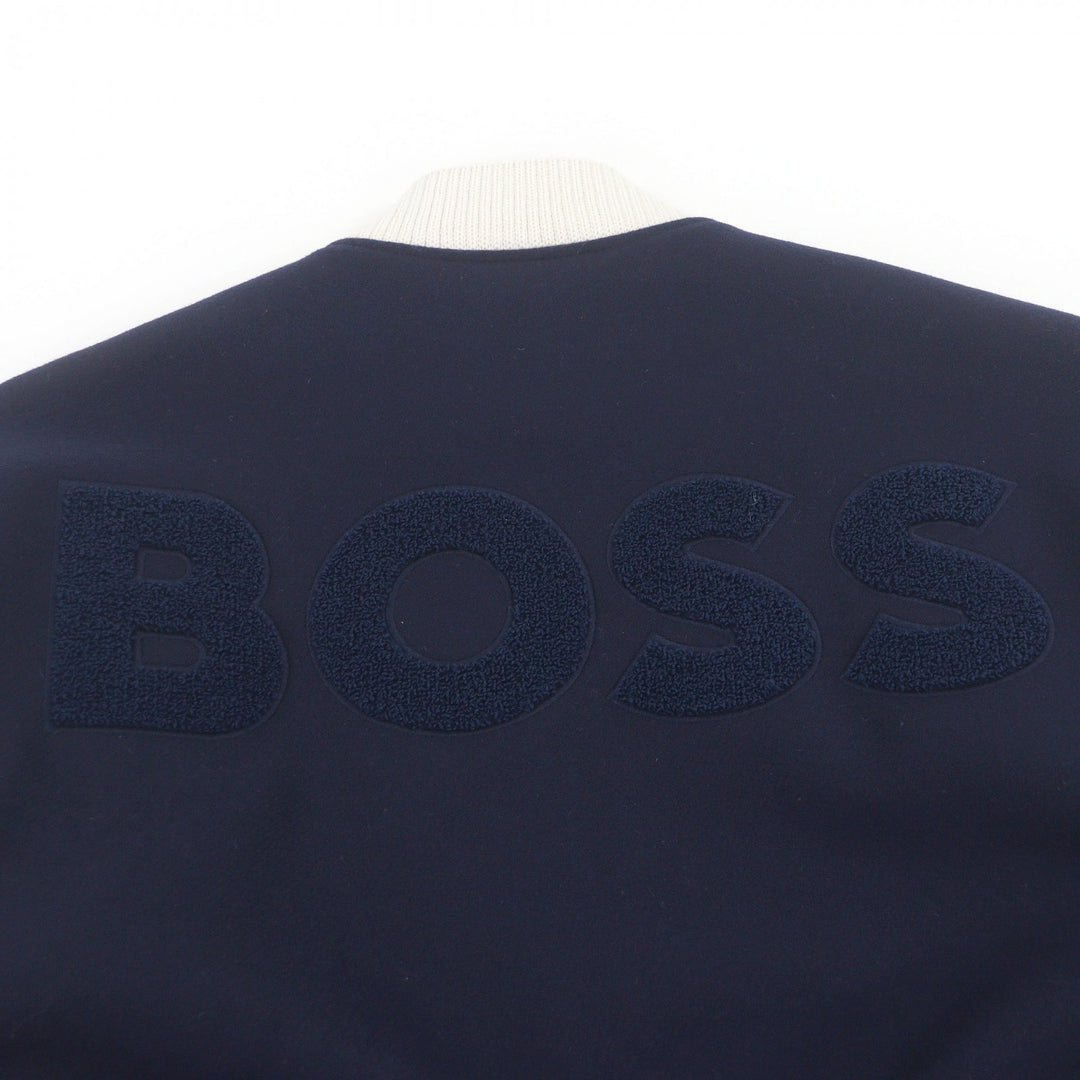Great BOSS SHOHEI OHTANI Stajan Shohei Ohtani bomber jacket Navy wool mens 44
