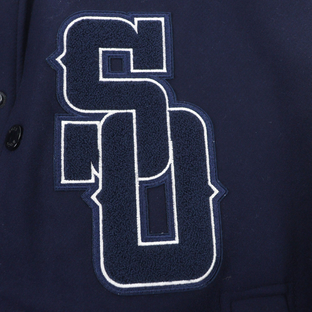 Great BOSS SHOHEI OHTANI Stajan Shohei Ohtani bomber jacket Navy wool mens 44