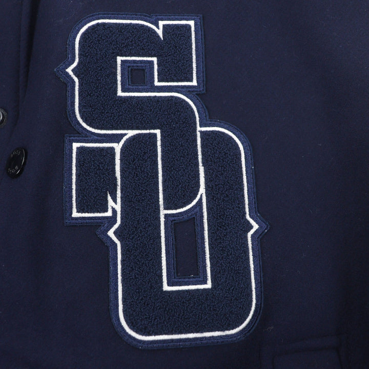 Great BOSS SHOHEI OHTANI Stajan Shohei Ohtani bomber jacket Navy wool mens 44