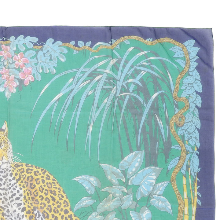 Great HERMES Stall Pareo JUNGLE LOVE Multi cotton Women